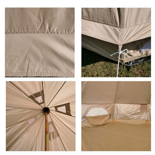 Carpa Bell Oxford 300D Espaciosa 5 Personas Resistente Agua miniatura 6
