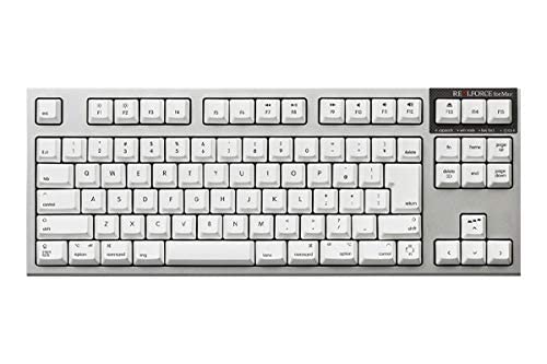 REALFORCE Mac テンキーレス 日本語配列(ホワイト)
