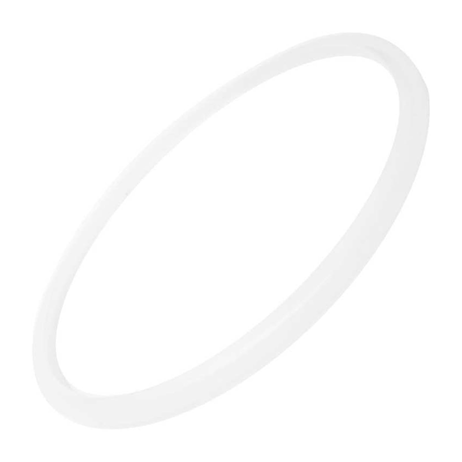 SSIMOO 5 Stücke 18-26 cm Schnellkochtopf Dichtungsring Set Klar Universal Edelstahl Schnellkochtopf Silikon Dichtung Unterlegscheibe O Ring Kit kindly(22cm)
