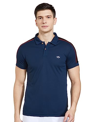 REVOLT Men’s Soft & Comfortable Polo T-Shirt – with Logo Branding