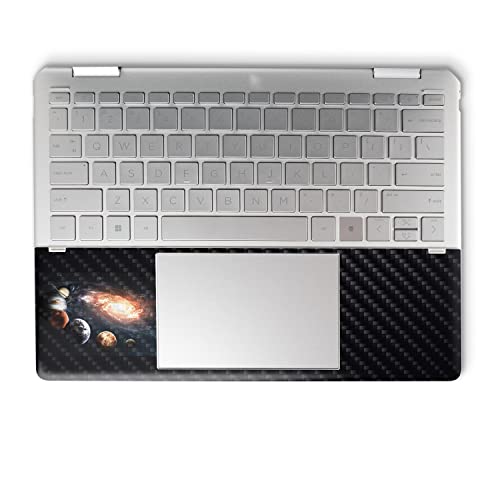 Image of MightySkins Carbon Fiber Skin Compatible with HP Spectre x360 14 inch (2022) Full Wrap Kit - Solar Galaxy | Protective, Durable Textured Carbon Fiber Finish | Easy to Apply | Made in The USA