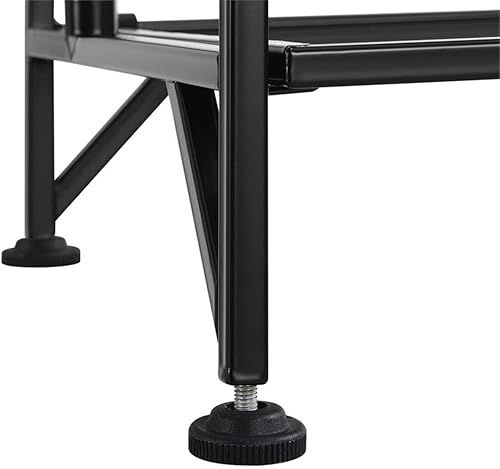 Miniatura 5 de Convenience Concepts Xtra - Soporte para plantas de almacenamiento, soporte organizador de estantería de metal plegable de 2 niveles, soportes