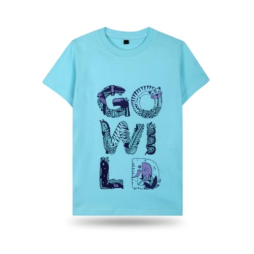 Image of T2F Boy's Cotton Printed Regular Fit T-Shirt (Pack of 6)