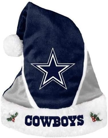 FOCO NFL Colorblock Santa Hat– Limited Edition Hat– Show Your Team Spirit with Officially Licensed Football Holiday Fan Gear