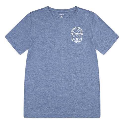 Image of Hurley Boys' Icon UPF 50+ Rash Guard Swim
