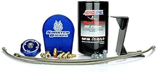 Sinister Diesel SD-EOF-5.9-06 Bypass Oil Filter System for Dodge Cummins 2006-2007 5.9L