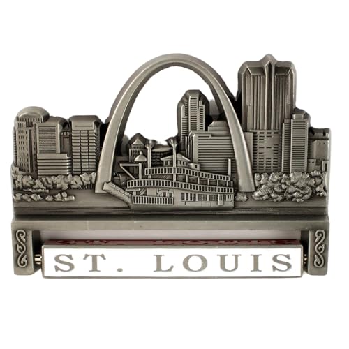 Imán decorativo color cambiante St Louis 3 x 2 in