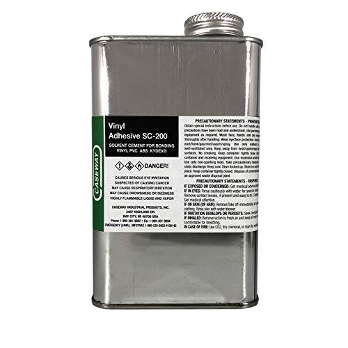 SC-200 Rigid Vinyl & PETG Adhesive Solvent Cement - Pint (16 fl oz)