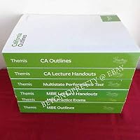 Themis Bar Review California Outlines 2017 Edition 1943808597 Book Cover