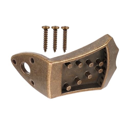 CIMAXIC Mandolin Instrument Part Mandolin Tailpiece Easy Install String Instrument Tailpiece Screws