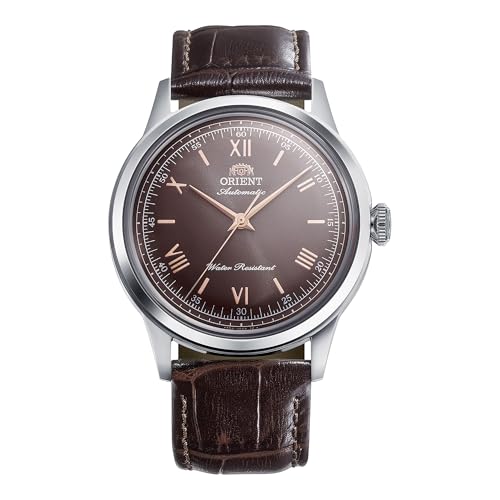 Orient Bambino No Date | Automatic/Hand-Winding Automatic Movement | 38.4 mm Stainless Steel Dress Watch | Unisex | Brown Dial | RA-BB0004Y30B