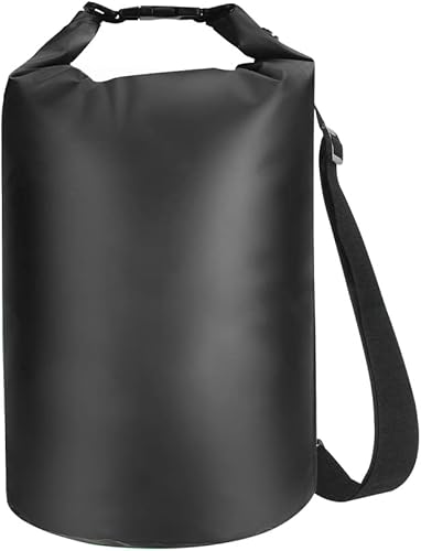 Forbidden Road - Bolsa impermeable, disponible en 2 L, 5 L, 10 L, 15 L y 20 L, incluye correas ajustables de hombro para kayak, lancha, campamento