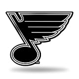 Rico Industries NHL St. Louis Blues Chrome Finished Auto Emblem 3D Sticker