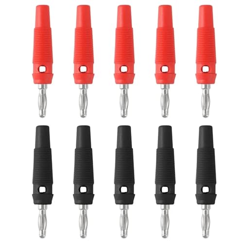 Fiches banane 4mm pour éviter les faux contacts de câble haut-parleur connecteurs à vis 10x