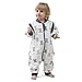 MIKAFEN Sacco nanna con piedi bambini 2.0 Tog, Sacco nanna in100% cotone, per...