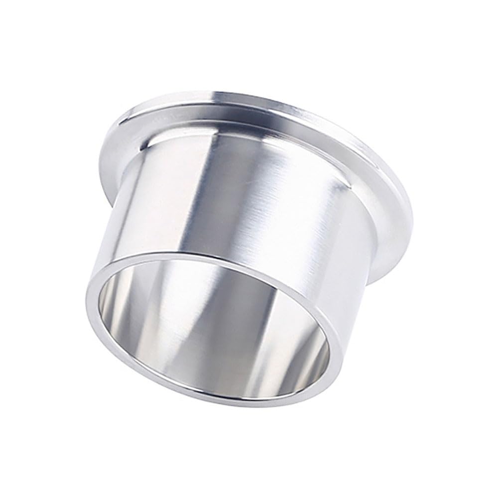 KF25 Vuoto Chuck Weld Stub Fitting, 304 acciaio inossidabile sanitario saldatura flangia connettore (lunghezza 50mm)