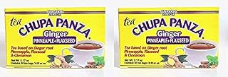 Tea CHUPA Panza, Tea Based ONGINGER Root, PINNEAPPLE, Flaxseed & Cinnamon (30 Tea Bags/0.10 oz Each) (2-Pack)