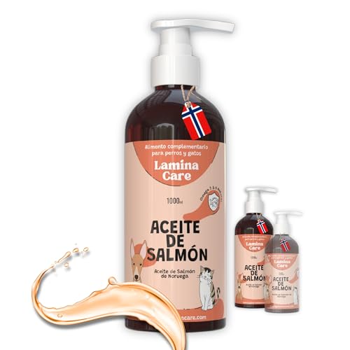 Lamina Care - Aceite De Salmon Perros y Gatos para Reforzar las A...