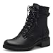 Produktbild Jana Damen Stiefeletten zum Schnüren mit Blockabsatz Vegan, Schwarz (Schwarz), 39 EU