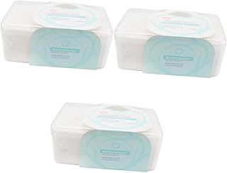 Beavorty Almofadas De Remoção De Maquiagem 3240 Pçs Almofadas De Remoção De Esmalte Almofadas De Algodão Quadradas Almofadas De Algodão Facial Para Rosto Almofadas De Remoção De Maquiagem