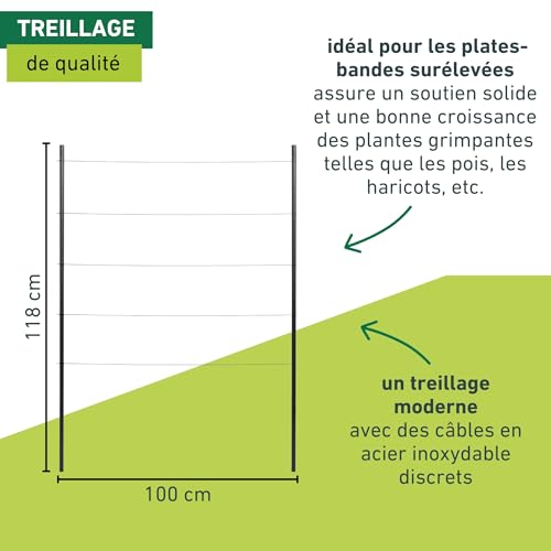 Support pour plantes grimpantes résistant aux intempéries Windhager - 4
