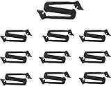 SQXBK Webbing Connecting Clip 10PCS 1 Inch Molle Webbing Connecting Clips Strap Buckle Backpack Clip