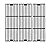 GasSaf 19 3/4 inch Grill Grid Grates Replacement for Chargriller 5050, 3001, 3008, 3030, 4000, 2121, King Griller 3008 5252, Cast Iron Grill Cooking Grid Grates(19-3/4'' x 6-3/4'' Each)(Set of 3)