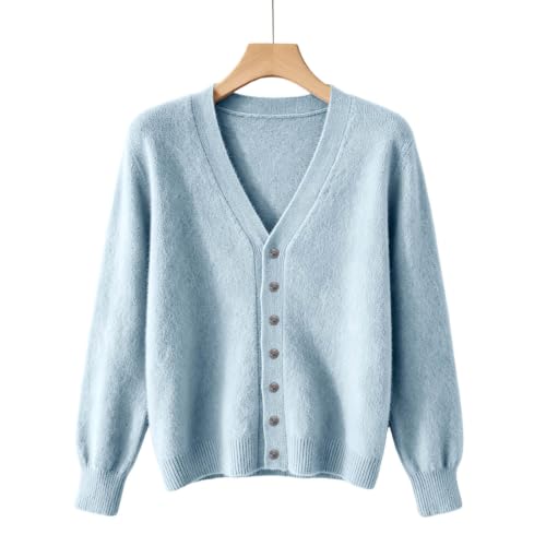 Cardigan Sweaters for Women V Neck Long Sleeve Knit Cardigans Shrug - image 5