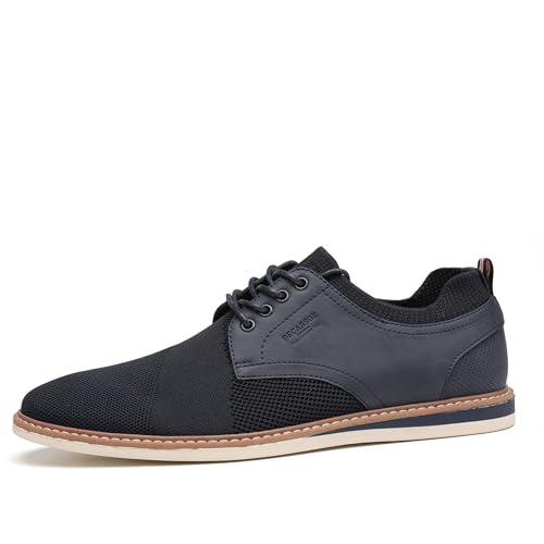 Image of DECARSDZ Mens Point Toe Dress Shoes Fabric Breeze Breathable Mesh Shoe