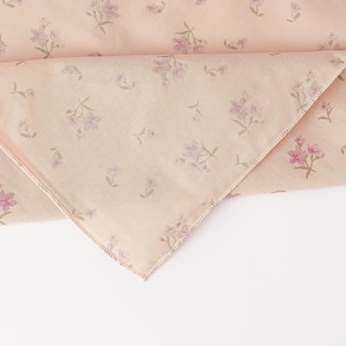 HOULIFE Bloemmotief zakdoeken dames 100% 60S Katoen Kleurrijke Bloem