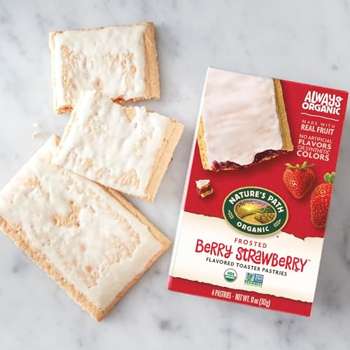 Image of Nature's Path Organic Berry Strawberry Toaster Pastries, 11 oz (Pack of 12)