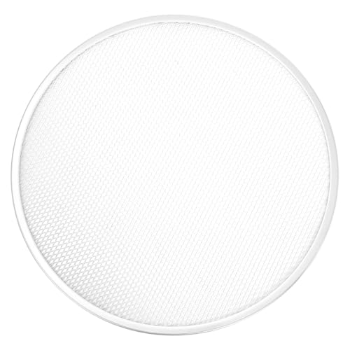 Operitacx Rejilla Para Hornear Pizza De Aluminio De 17 Pulgadas Antiadherente Con Agujeros Para Cocinar Uniformemente Y Fácil Limpieza Para Horno Y Congelador