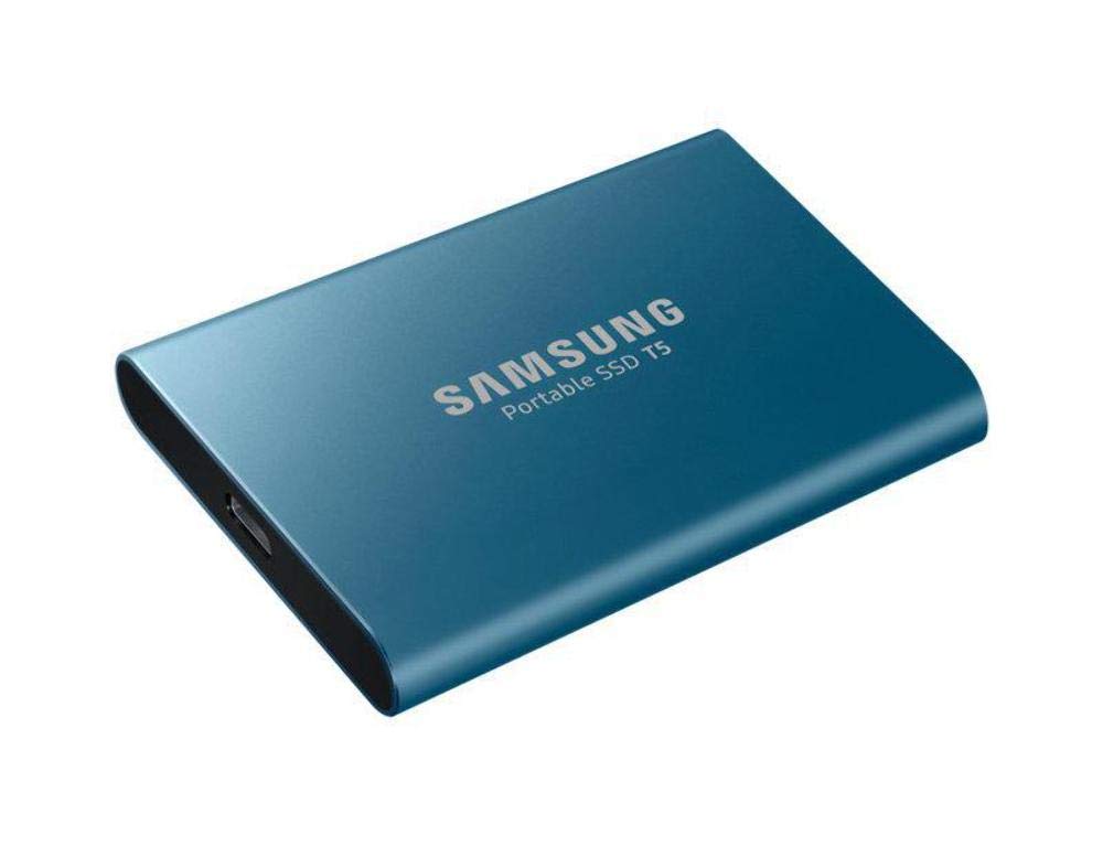 PCパーツ SAMSUNG Portable SSD T5 250GB Samsung T5 250GB USB 3.1 Gen 2 (10Gbps, Type-C) External Solid