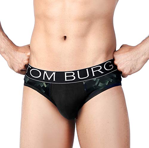 Image of TOM BURG Regular Cotton Designer Casual Smooth & Comfortable Brief for Men (Pack of 2)