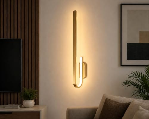 Image of FILLISKA Led Wall Highlighter Light, 3-in-1 Colour Changing, Luxurious Wall Decor (18 Watt Luxurious Gold-768)
