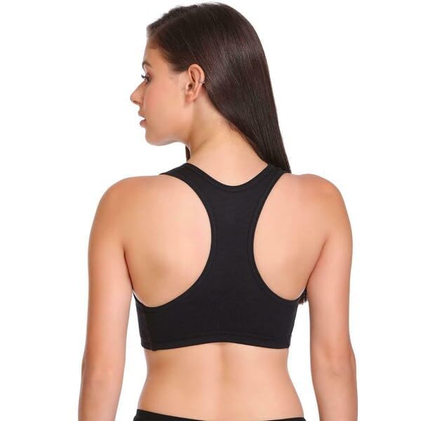 Image of Shoppy Villa - Sports Bras for Women | Gym Bras for Women Workout | Yoga, Camisole Bra, Lighty Padded Cup Bra with Full Coverage with Removable Pads