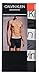 Calvin Klein Mens 3 Pack Chromatic Microfiber Boxer Briefs (Black/Grey/Black, Medium)