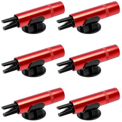 LZVXTYM 6 Pack Car Window Breaker Tool and Seatbelt Cutter, Portable Glass Breaker, One Second Car Safety Hammer Emergency Tool for Land and Underwater