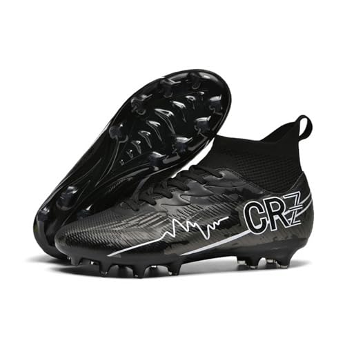 Image of Soccer Cleats for Mens Womens Indoor Turf Soccer Shoes Youth AG TF Training Football Boots Unisex