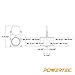 POWERTEC 70165 Aluminum Blast Gate, 3
