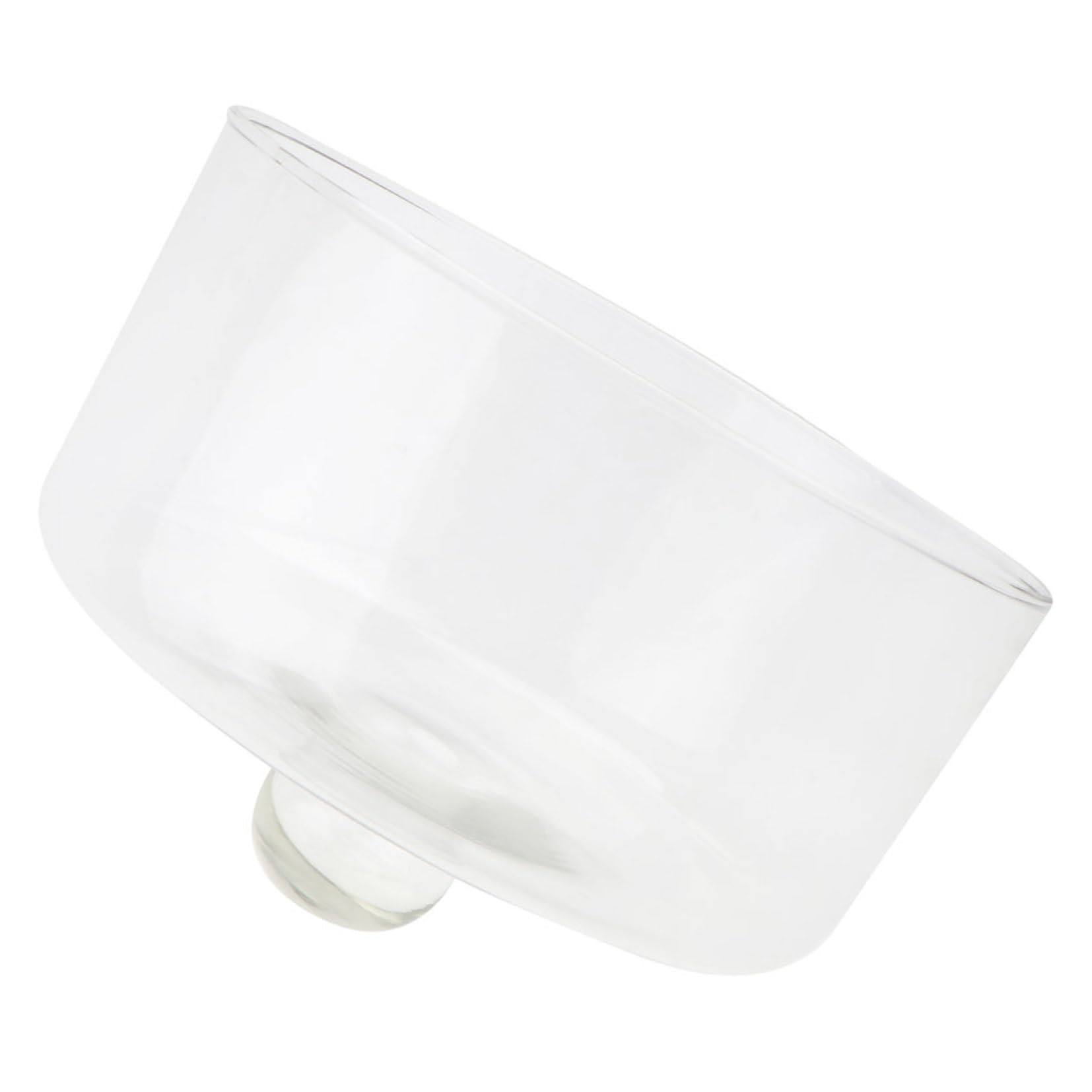 SHERCHPRY Glas Abdeckung für Kuchen und Torten Durchsichtige Tortenglocke aus Glas Lebensmittel Frischhaltehaube Staubschutz für Dessert und Gebäck