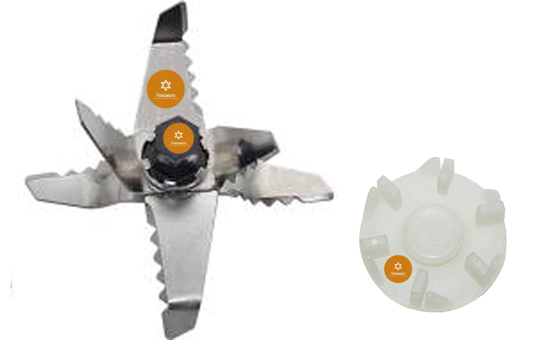 PENTASTARA® Mixer Grinder- "Wet,Dry Jar Blade + "6TEETH"JMG Jar Coupler Fits- HAVELLS, Bajaj,Pigeon, KENSTAR, USHA, Orient, INALSA, Singer, RICO, Prestige-image-36
