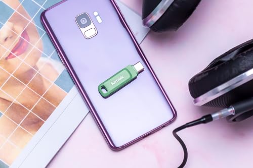 Image of SanDisk Ultra Dual Drive Go USB Type- C, Absinthe Green, India, 150MB /s 64GB, Mobile Pendrive