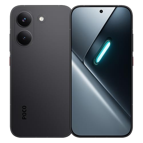 Poco X8 Pro, Smartphone 8 + 512 GB, High-End-Prozessor Dimensity 8500-Ultra, Ultra-helles AMOLED-Display, 50 MP Sony IMX882 mit OIS, Schwarz, inkl. Karikabatterie