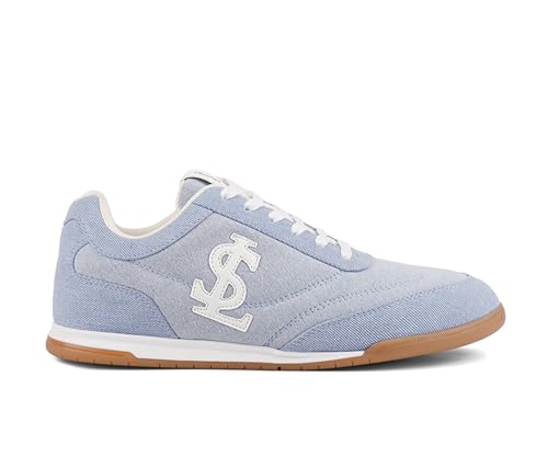 Image of LOUIS STITCH Women's Casual Lightweight Sneakers | Ortholite Cushioned Comfort | Dual-Color TPR Sole | Lightweight & Comfortable Casual Lace-Up Shoes | LSD-SNK-NBL & DNM