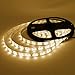 YUNBO - Tira LED blanca cálida 3000-3500 K, 12 V, SMD 5630, 300 ledes, flexible, IP65, resistente al agua, recortable, banda LED para casa, dormitorio, cocina
