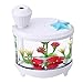 Bryights Humidificador Nuevo 460Ml Humidificador De Aire Tanque De Peces Planta Aceites Esenciales Difusor Aroma Humidificador De Luz USB para Aromaterapia Home Car Office-Blanco