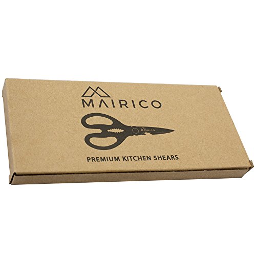 MAIRICO Ultra Sharp Premium Heavy Duty Kitchen Shears and Multi Purpose Scissors