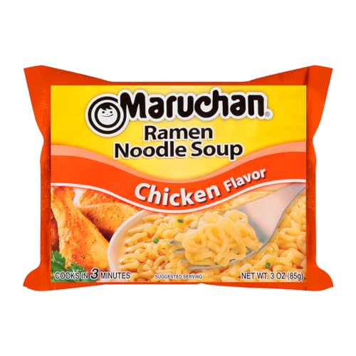 5 x Maruchan, Ramen Noodle Soup, Chicken Flavor, 3 oz