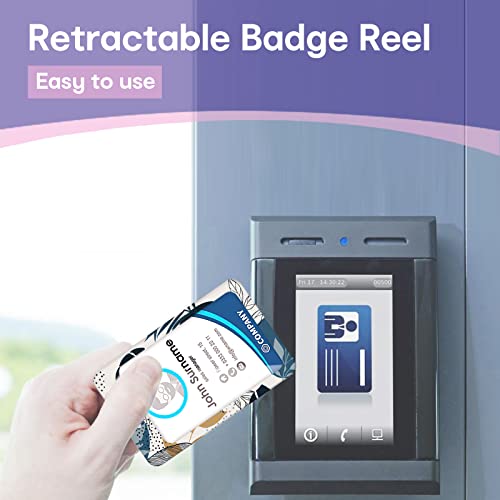 Id Badge Holder With Lanyard For Women, Retractable Badge Reels For Nurses, Detachable Neck Lanyard Strap Work Id Card Holder Keychain Lanyards For Doctor Students Teacher Office Staff (Boho) #TOP4